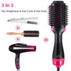 3-in-1 Hair Dryer, Straightener & Hair Curler Brush - Mart4U