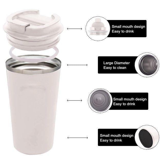 New Digital Display Coffee Thermos Cup ( Hot & Cold ) - Mart4U