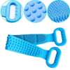 Body Wash Silicone Body Scrubber Belt | Pack Of 2 - Mart4U