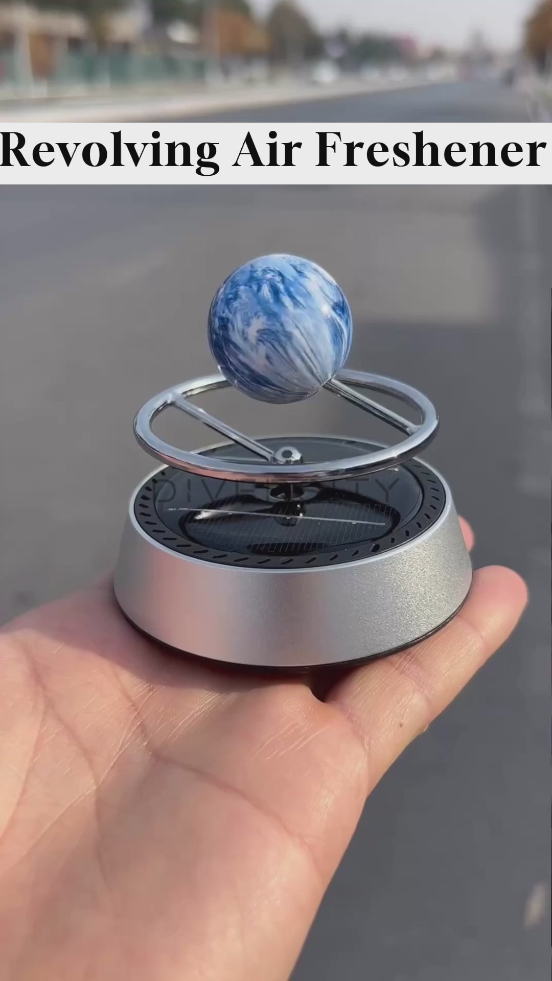 Solar Car Air Freshener (Revolving Planet)