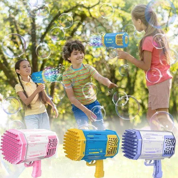 36 Hole Bazooka Bubble Gun (Medium Size) - Mart4U