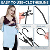 Portable Clothlesine Rope With 12 Clips - Mart4U