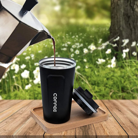 New Digital Display Coffee Thermos Cup ( Hot & Cold ) - Mart4U