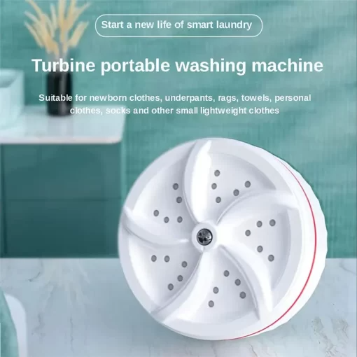 3 In 1 Mini Washing Machine Portable Rotating washer - Mart4U