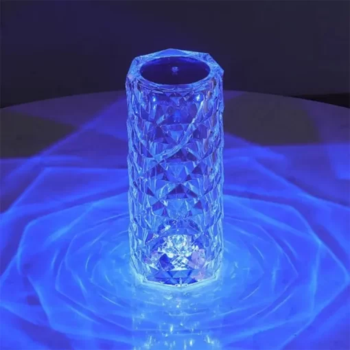 Crystal Lamp Diamond Light Projector 16 Colors Touch & Remote Control - Mart4U