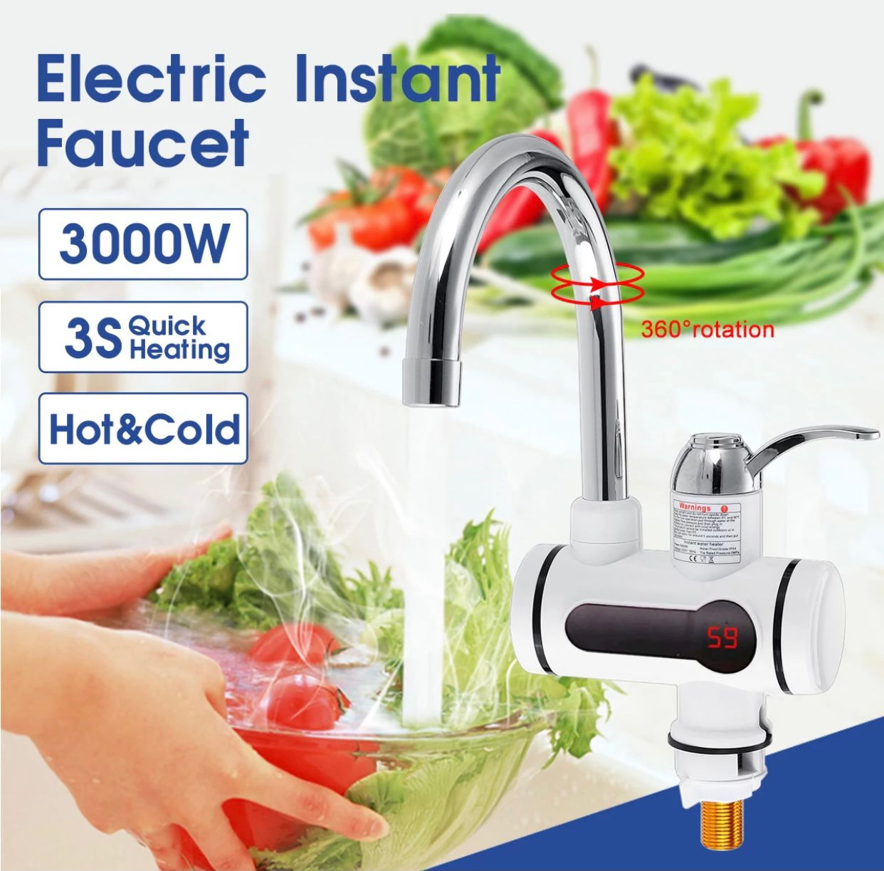 Electric Faucet Water heater - Mart4U