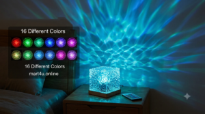 16-Color RGB Water Ripple / Crystal Cube Lamp
